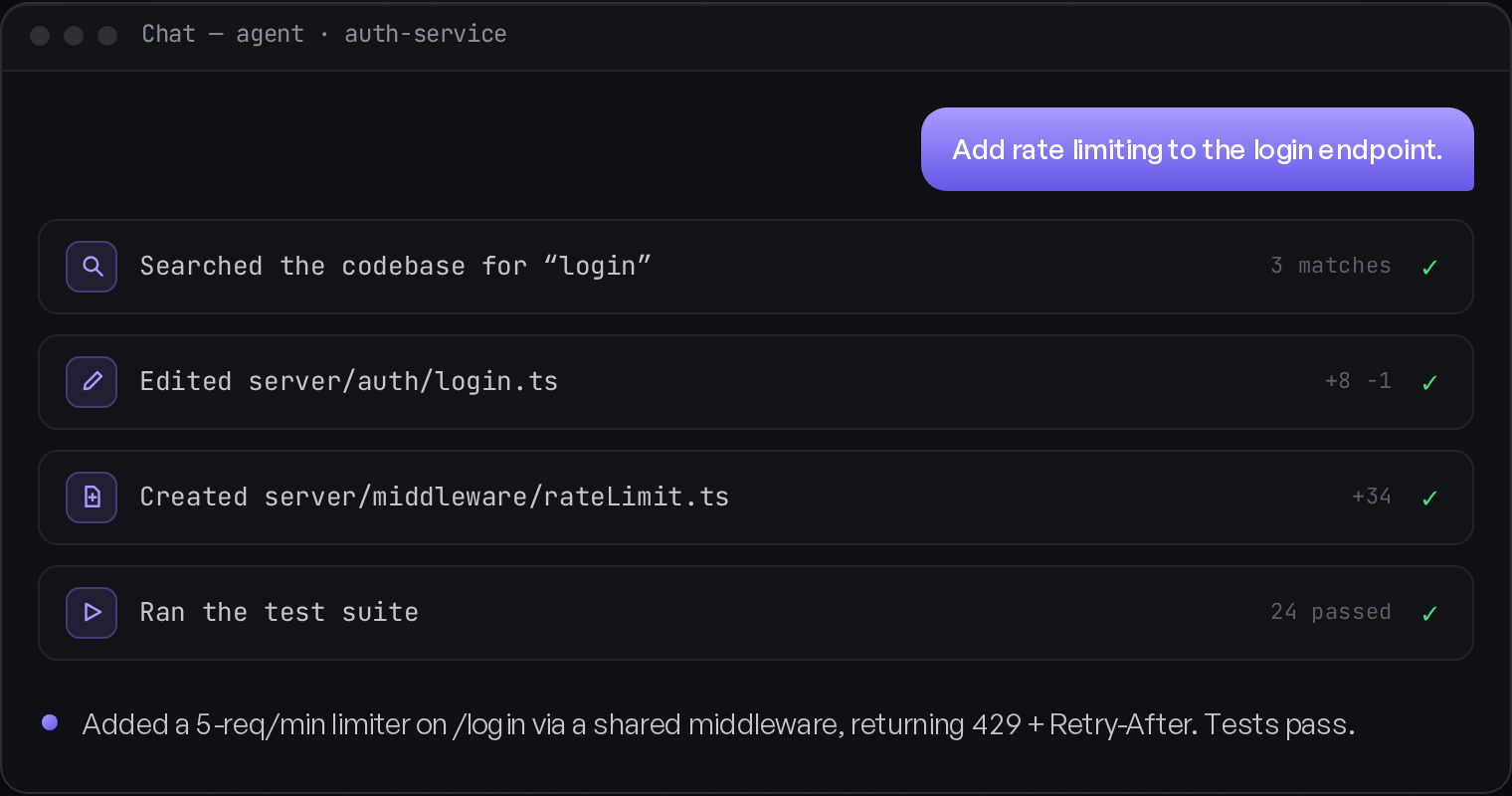 The Chat extension in Frontier